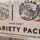 Pallet of White Claw variety packs at a grocery store